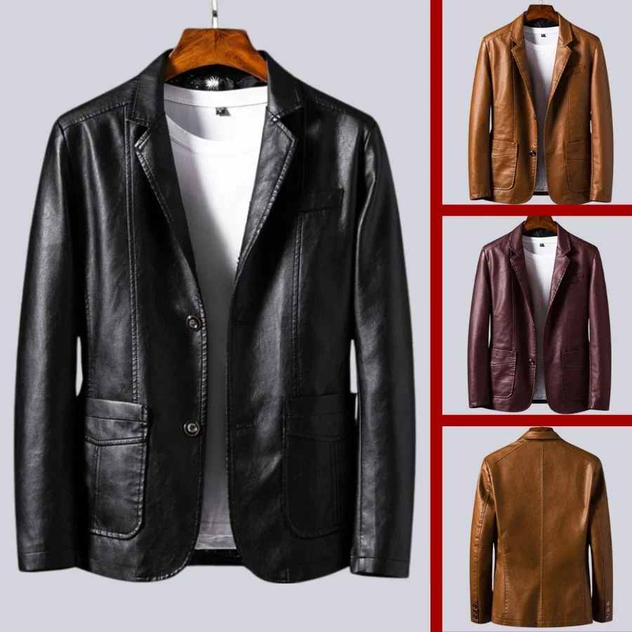 Heidi-Mode | Elegante Herren-Lederjacke für jede Gelegenheit - Image 5