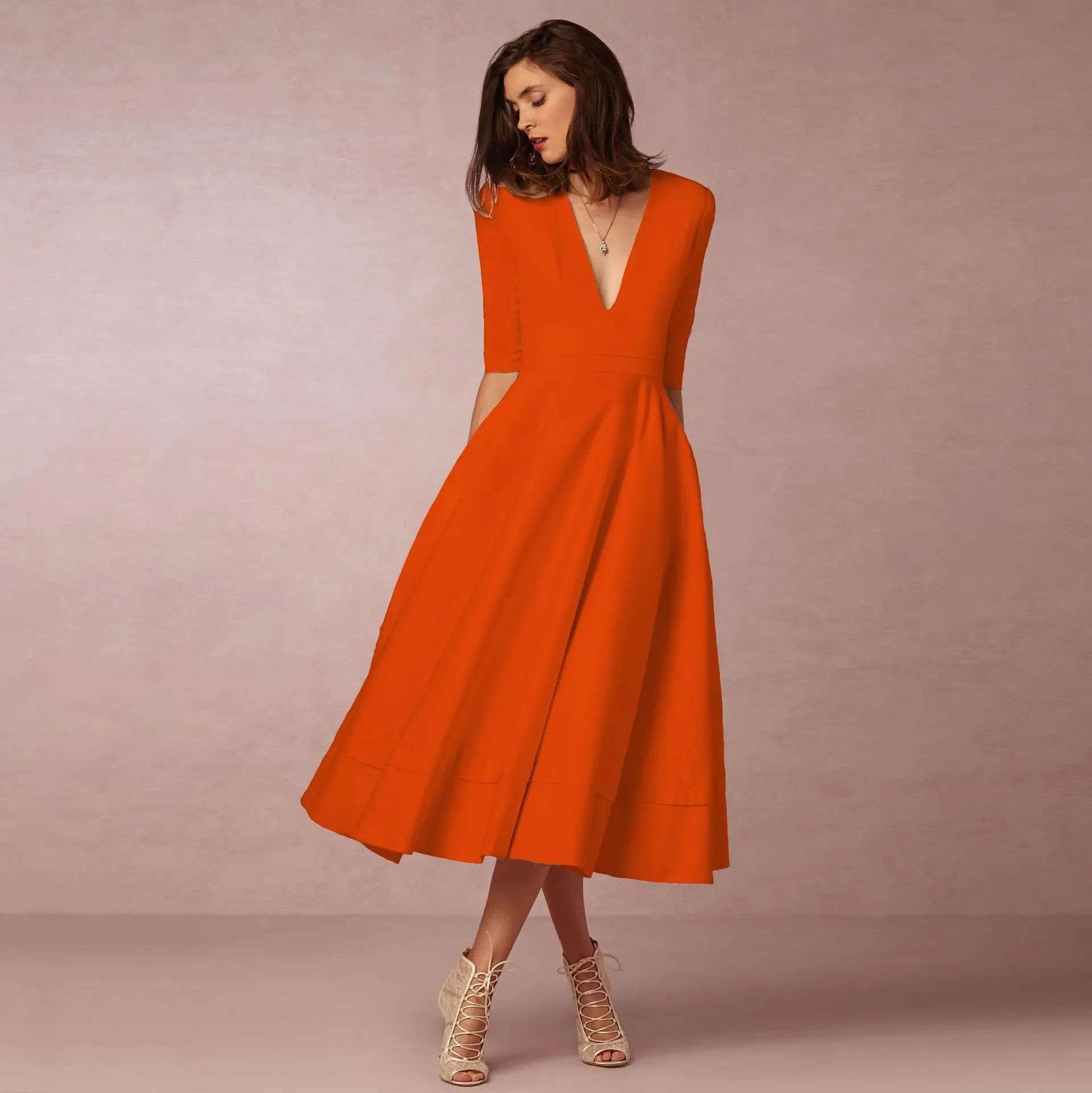 Heidi-Mode | Elegante Lange Damenkleid - Image 12