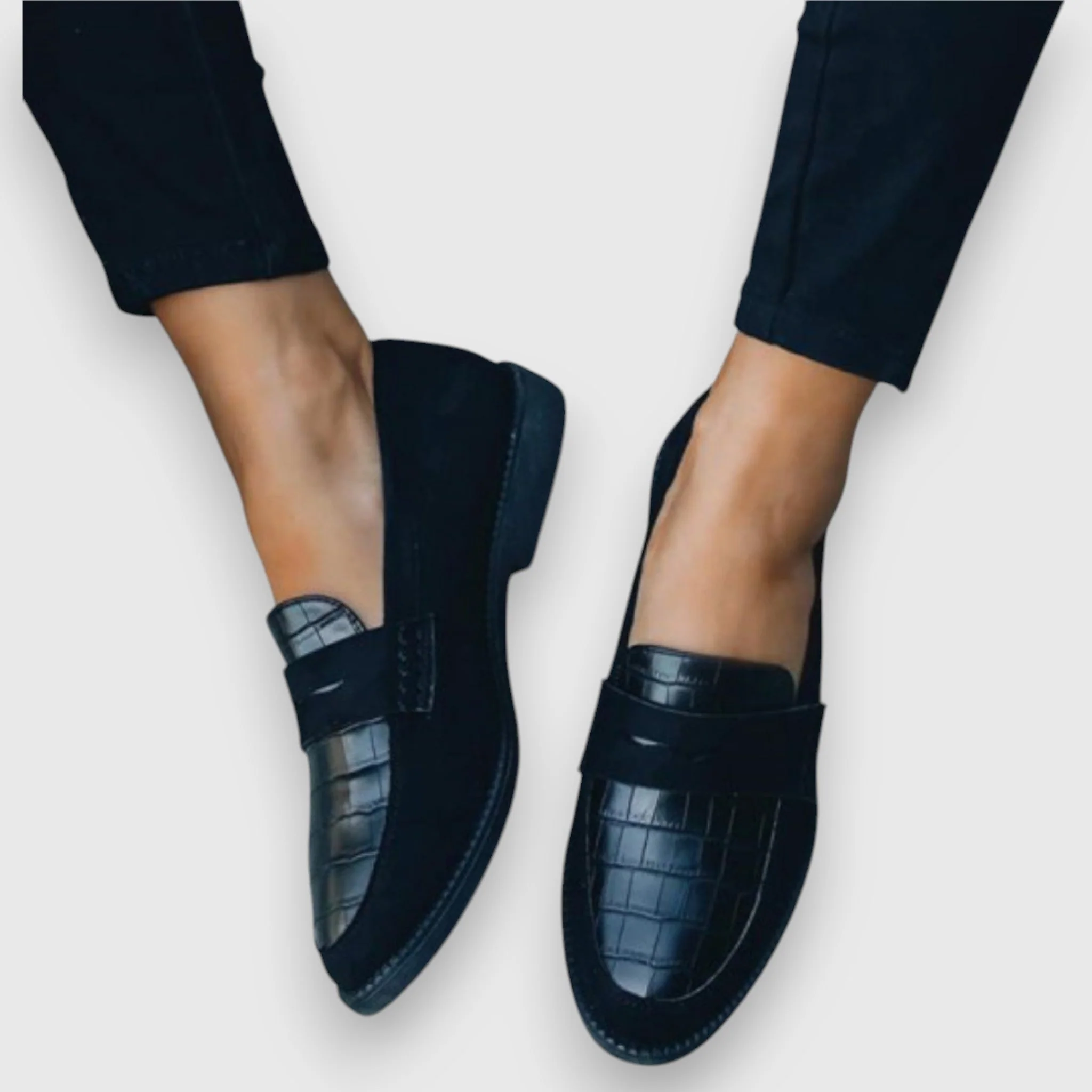 Heidi-Mode | Elegante Leder Loafer