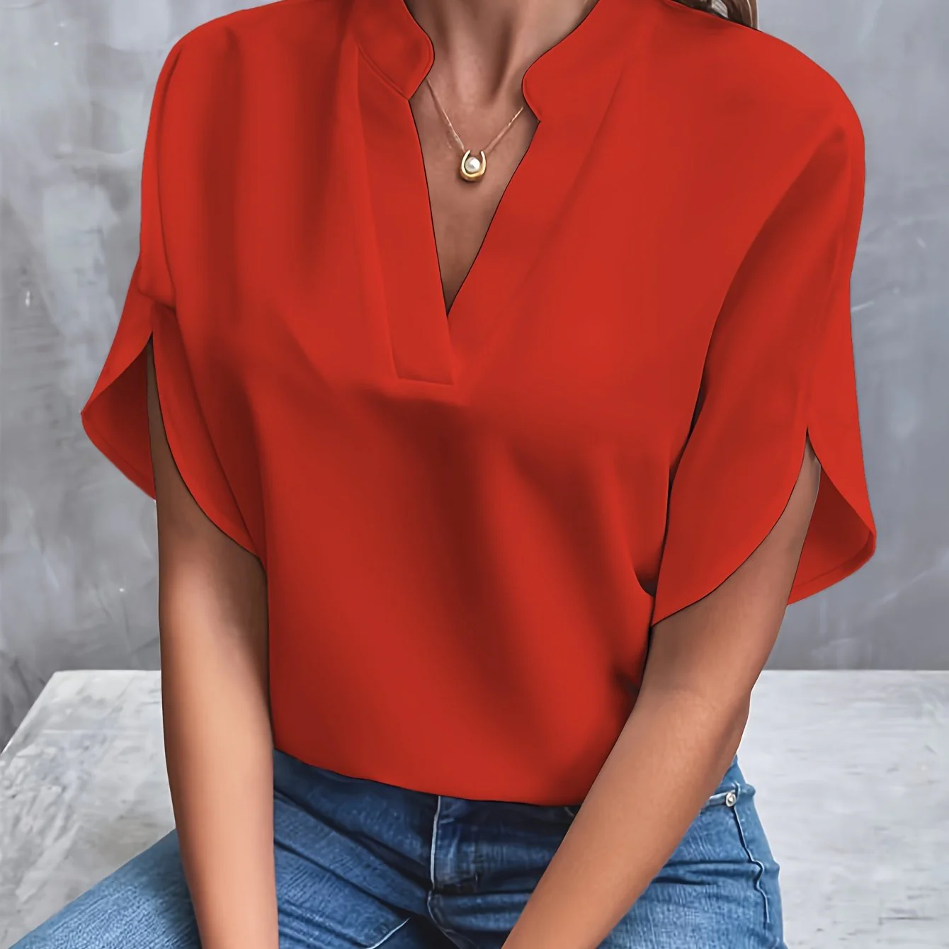 Heidi-Mode | Elegante Leichte Bluse für Frauen - Image 12