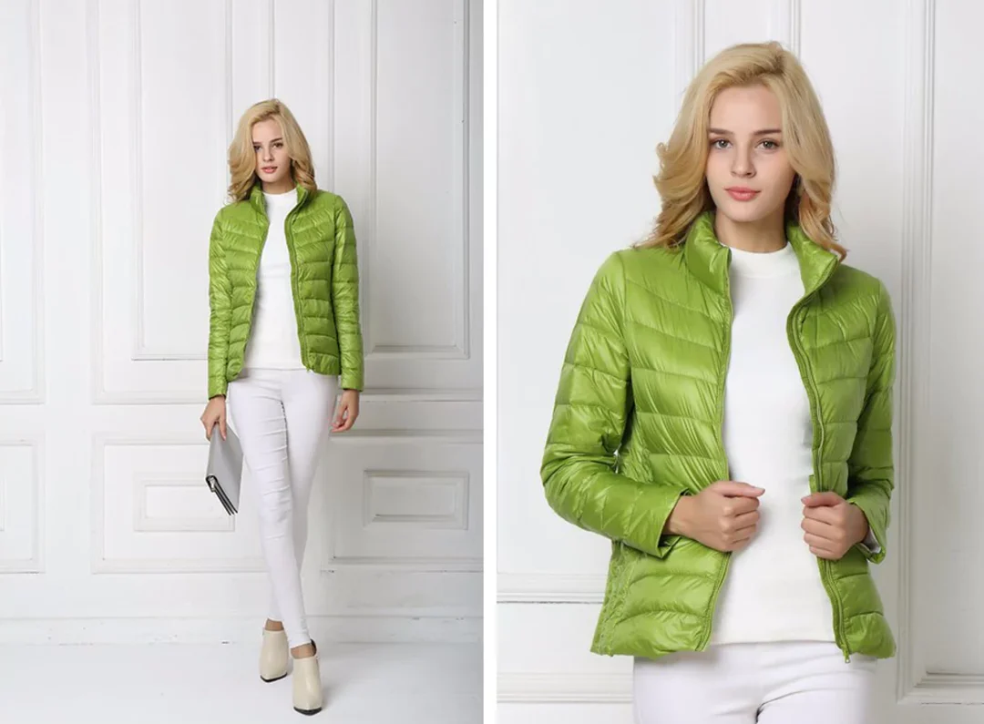 Heidi-Mode | Elegante Leichtgewicht Daunenjacke Damen - Image 5
