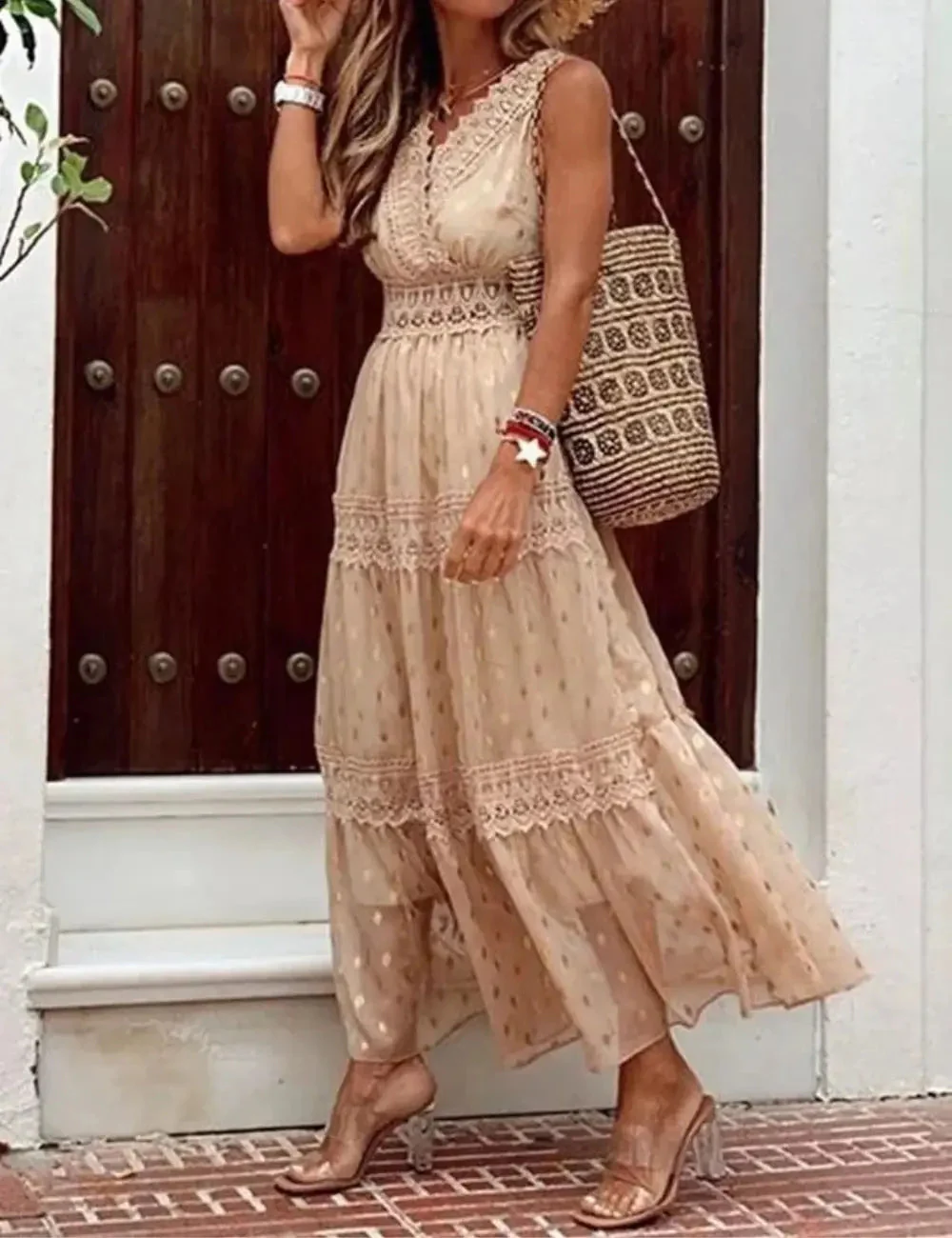 Heidi-Mode | Elegante Maxi Sommerkleid