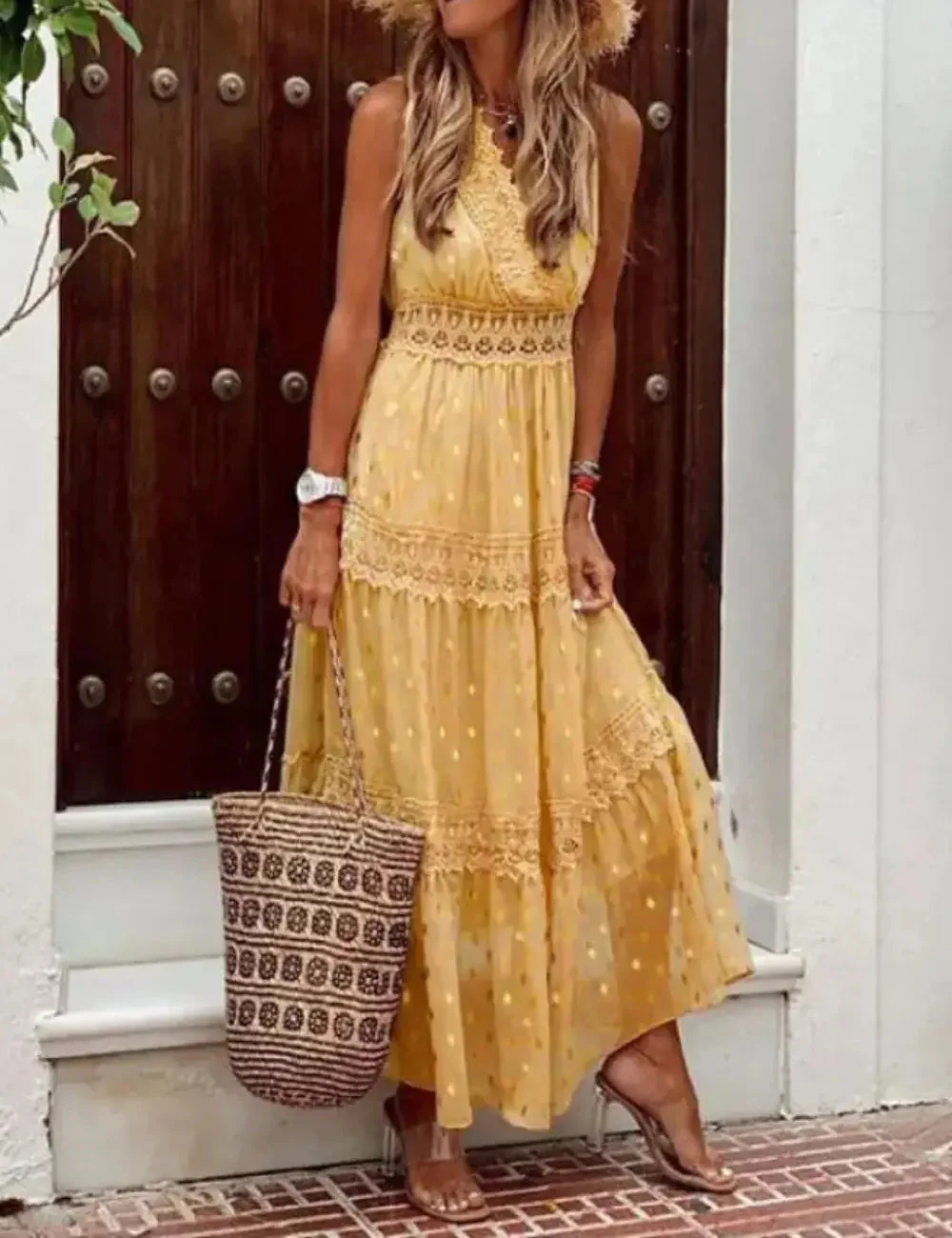 Heidi-Mode | Elegante Maxi Sommerkleid - Image 4