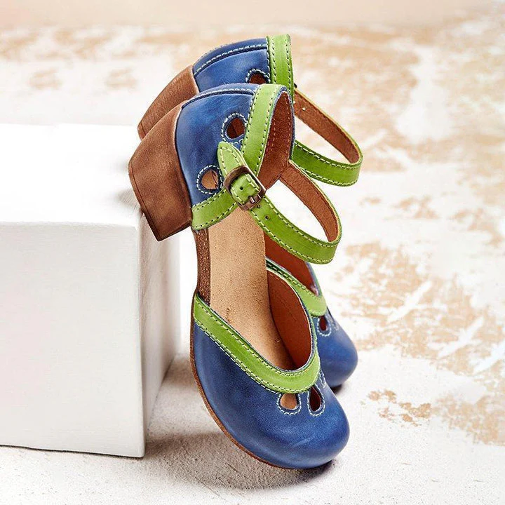 Heidi-Mode | Elegante Sandalen mit Niedrigem Absatz - Image 6