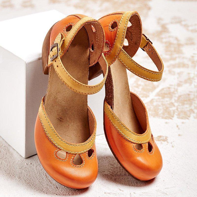 Heidi-Mode | Elegante Sandalen mit Niedrigem Absatz - Image 7
