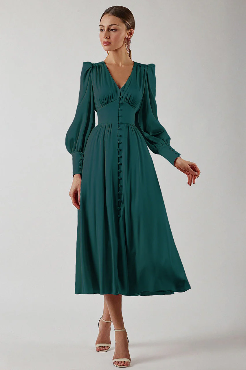 Heidi-Mode | Elegante Satinkleider - Image 2