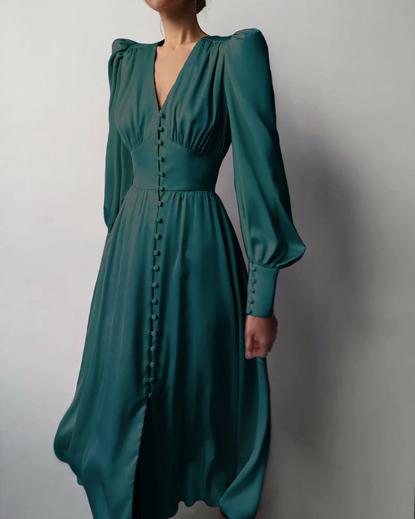 Heidi-Mode | Elegante Satinkleider - Image 7