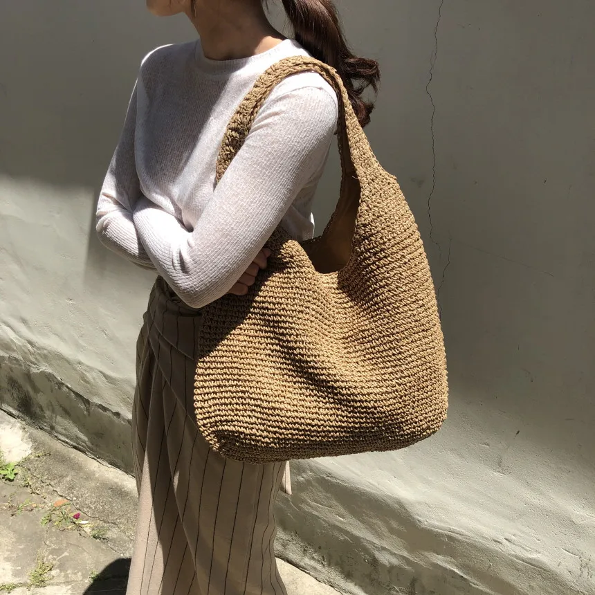 Heidi-Mode | Elegante Strohtasche für Den Strand - Image 2