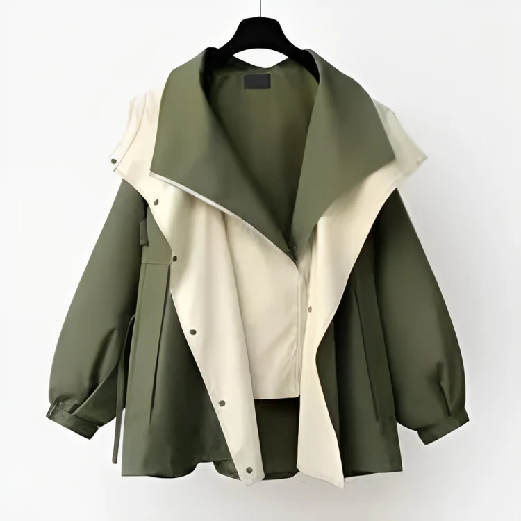 Heidi-Mode | Elegante Wasserdichte Regenjacke für Frauen - Image 5