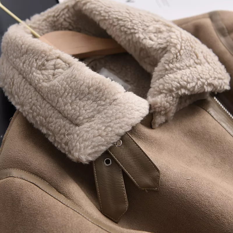 Heidi-Mode | Elegante Wildleder-Winterjacke für Frauen - Image 3