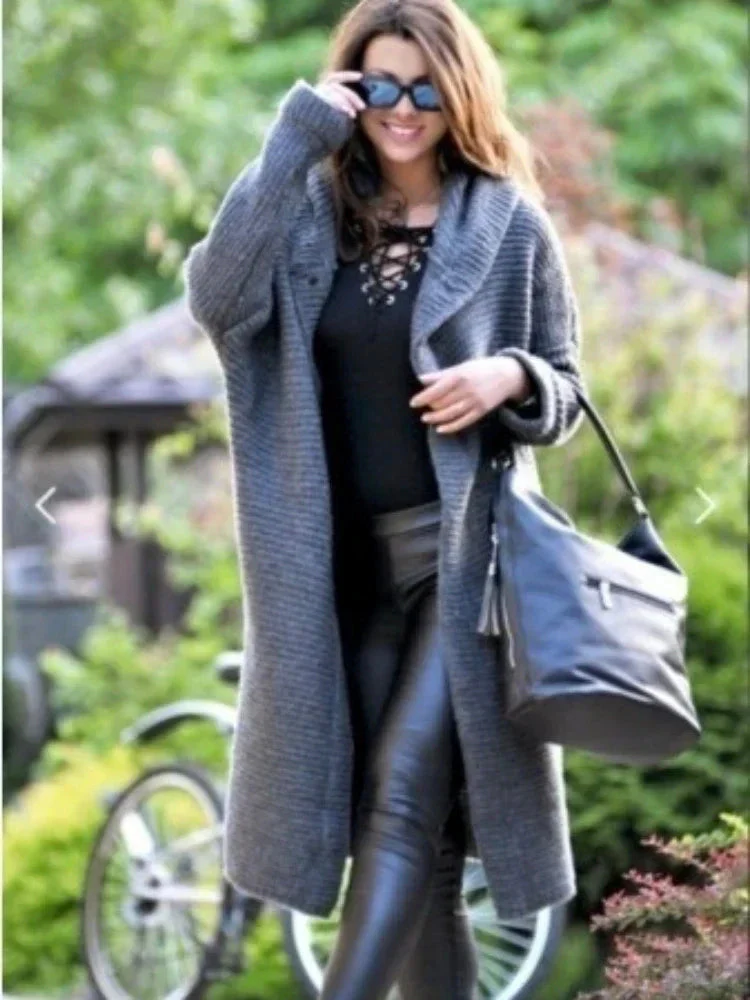 Heidi-Mode | Eleganter Knielanger Damenmantel - Image 6