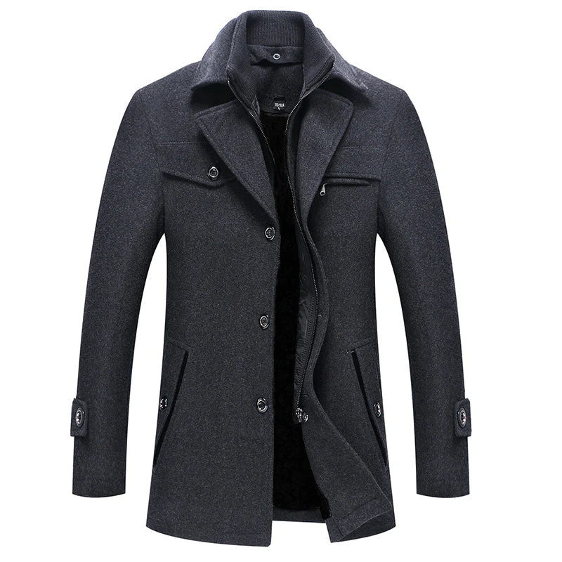 Heidi-Mode | Eleganter Mantel für Männer - Image 5