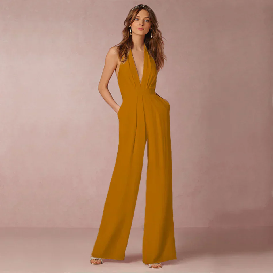 Heidi-Mode | Eleganter Neckholder-Jumpsuit - Image 2
