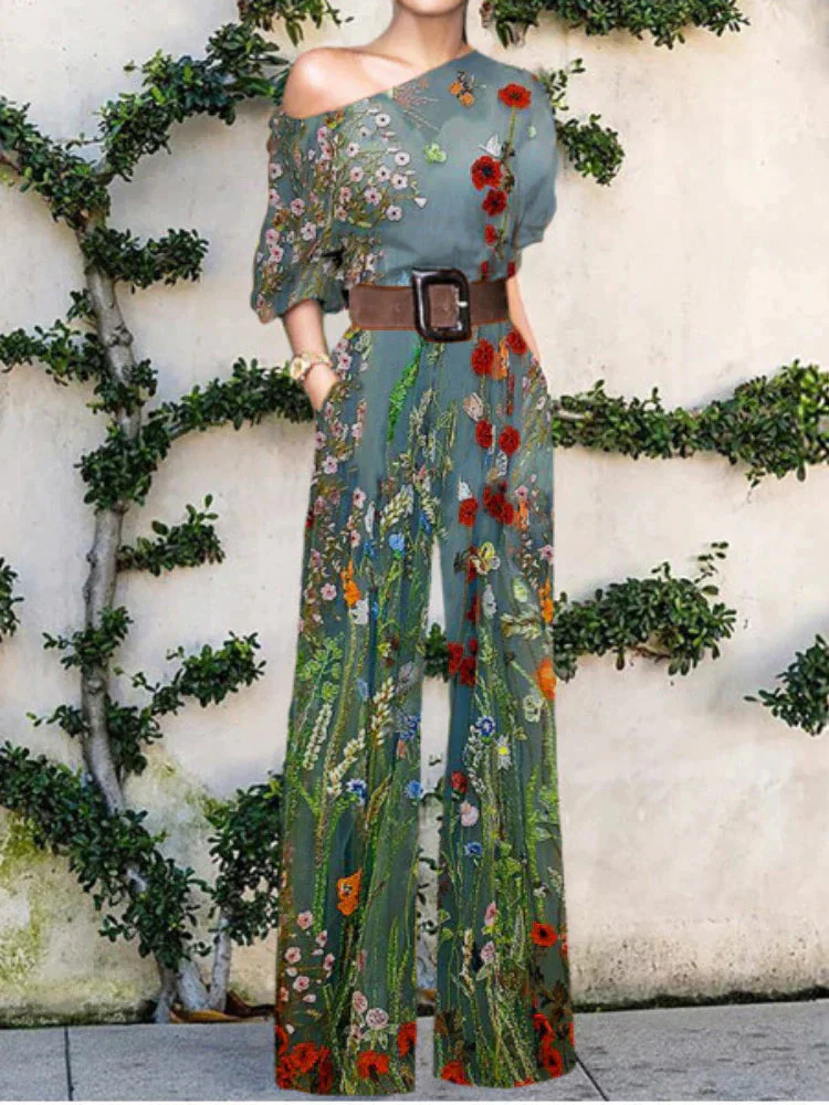 Heidi-Mode | Eleganter und Moderner Damen Jumpsuit für Den Frühling Stilvoll, Bequem & Vielseitig - Image 3