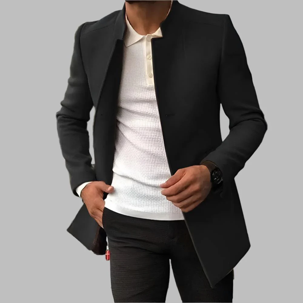 Heidi-Mode | Eleganter Wollmantel für Herren - Image 5