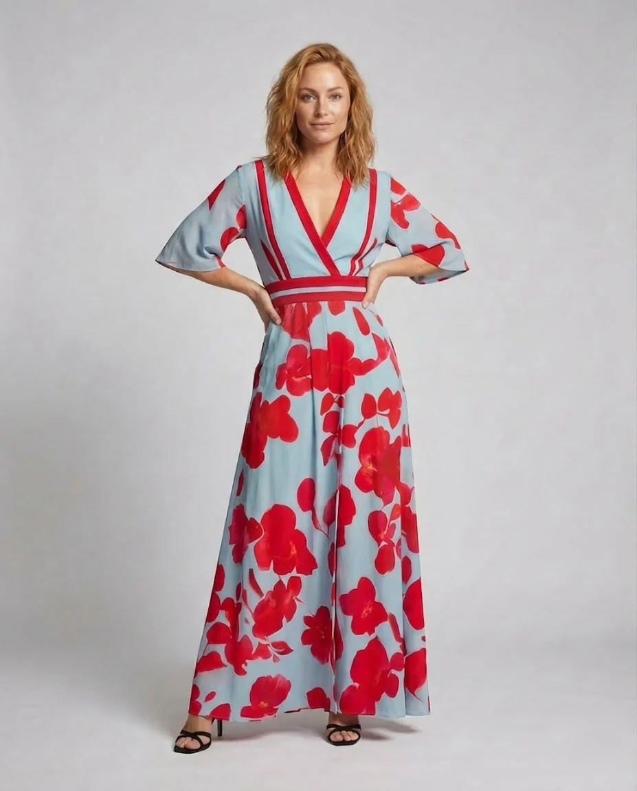 Damen Elegantes Ärmelkleid figurbetont für Events & Alltag | Heidi-Mode
