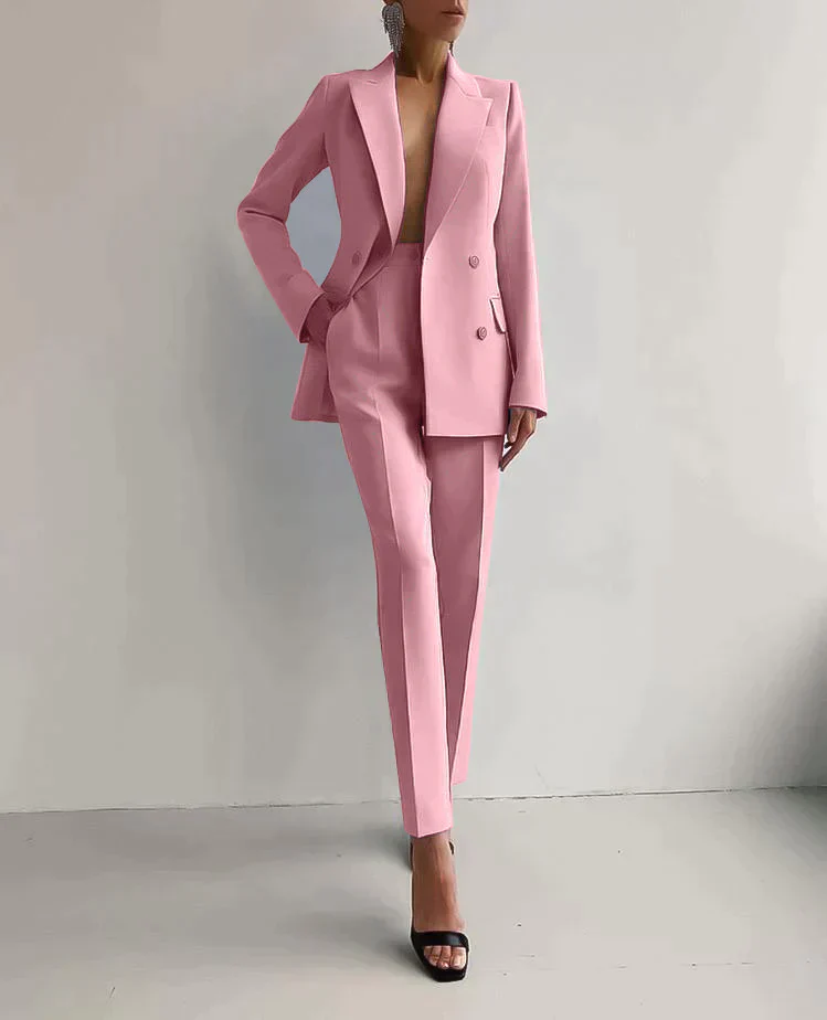 Heidi-Mode | Elegantes Blazer und Hosen Satz für Damen - Image 6