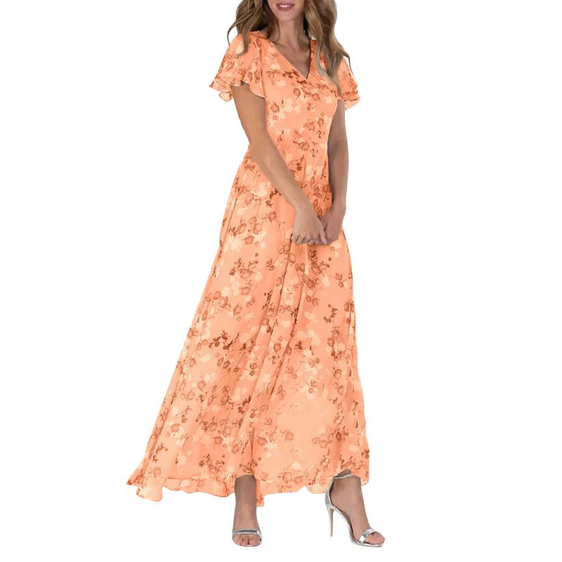 Heidi-Mode | Elegantes Blumen-Maxikleid für Frauen - Image 9