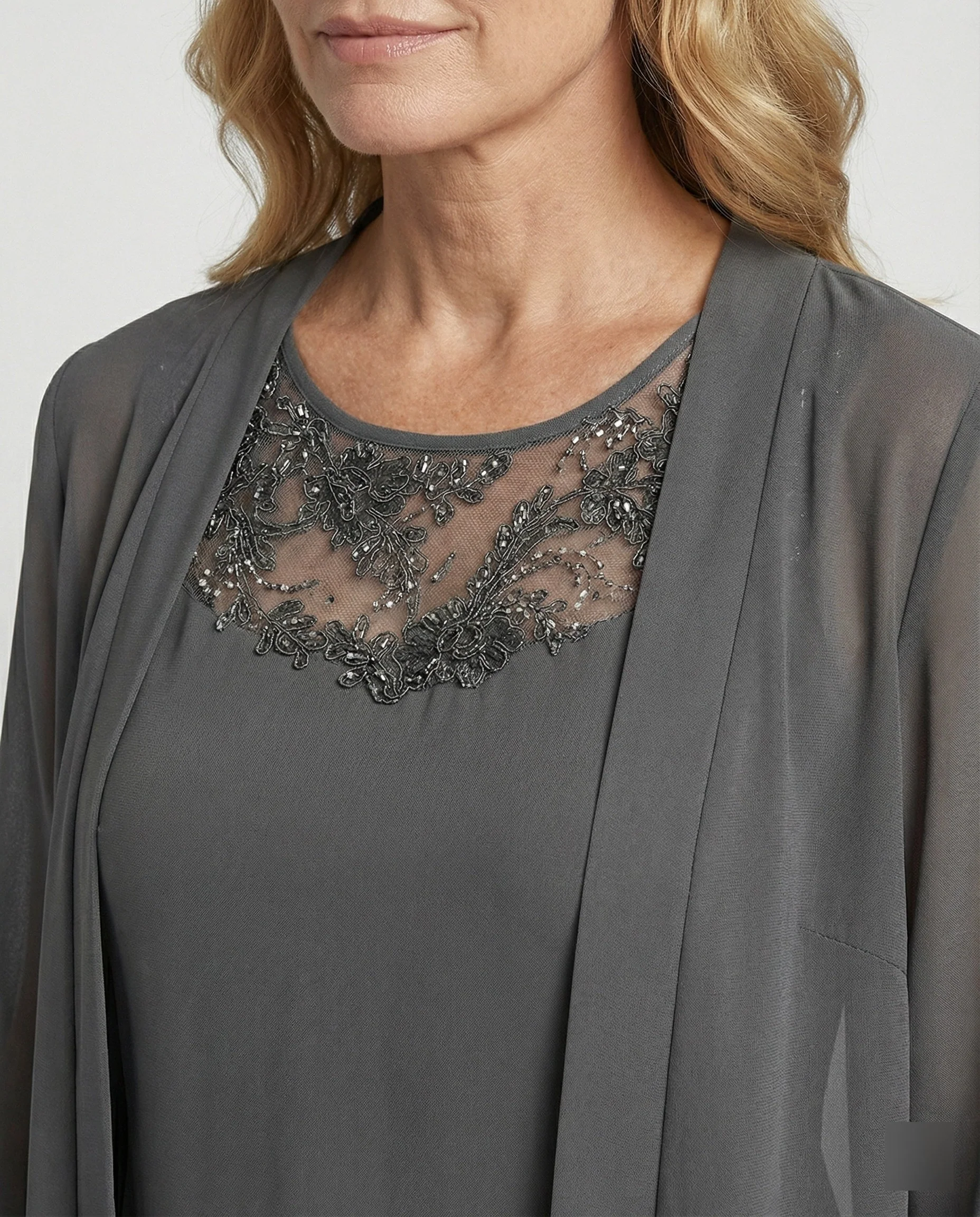 Heidi-Mode - Damen Elegantes Dreiteiliges Set, Stilvoll & Harmonisch Kombiniert - Image 2