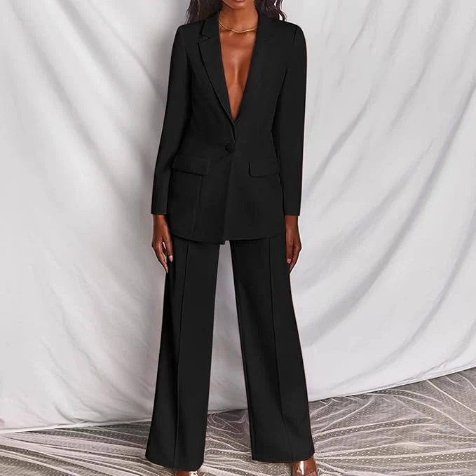 Heidi-Mode | Elegantes Ensemble Bestehend Aus Einem Edlen Blazer und Einer Eleganten Hose - Image 7
