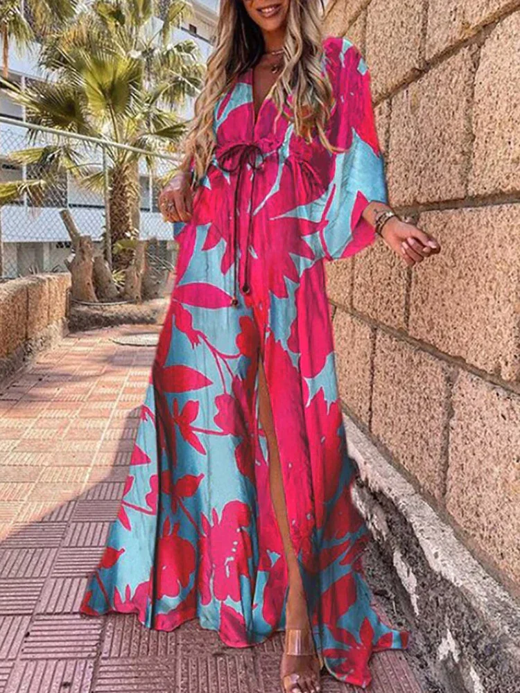 Heidi-Mode | Elegantes Kleid mit Druck für Den Strand - Image 6