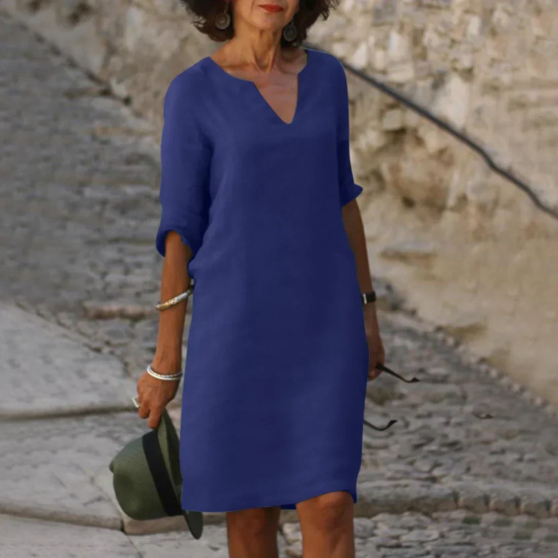 Heidi-Mode | Elegantes Knielanges Kleid - Image 12