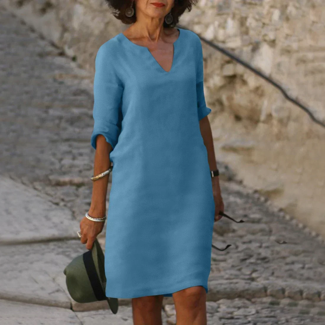 Heidi-Mode | Elegantes Knielanges Kleid - Image 13