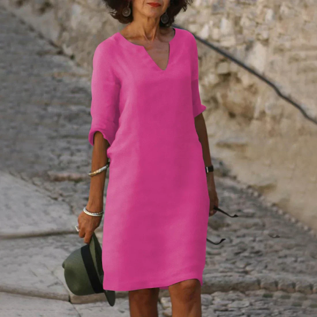 Heidi-Mode | Elegantes Knielanges Kleid - Image 8