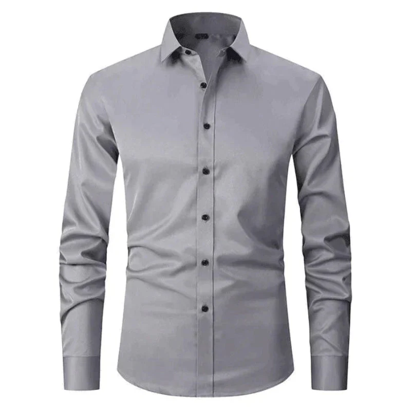 Heidi-Mode | Elegantes Knitterfreies Sommerhemd für Herren Pflegeleicht und Stilvoll - Image 3