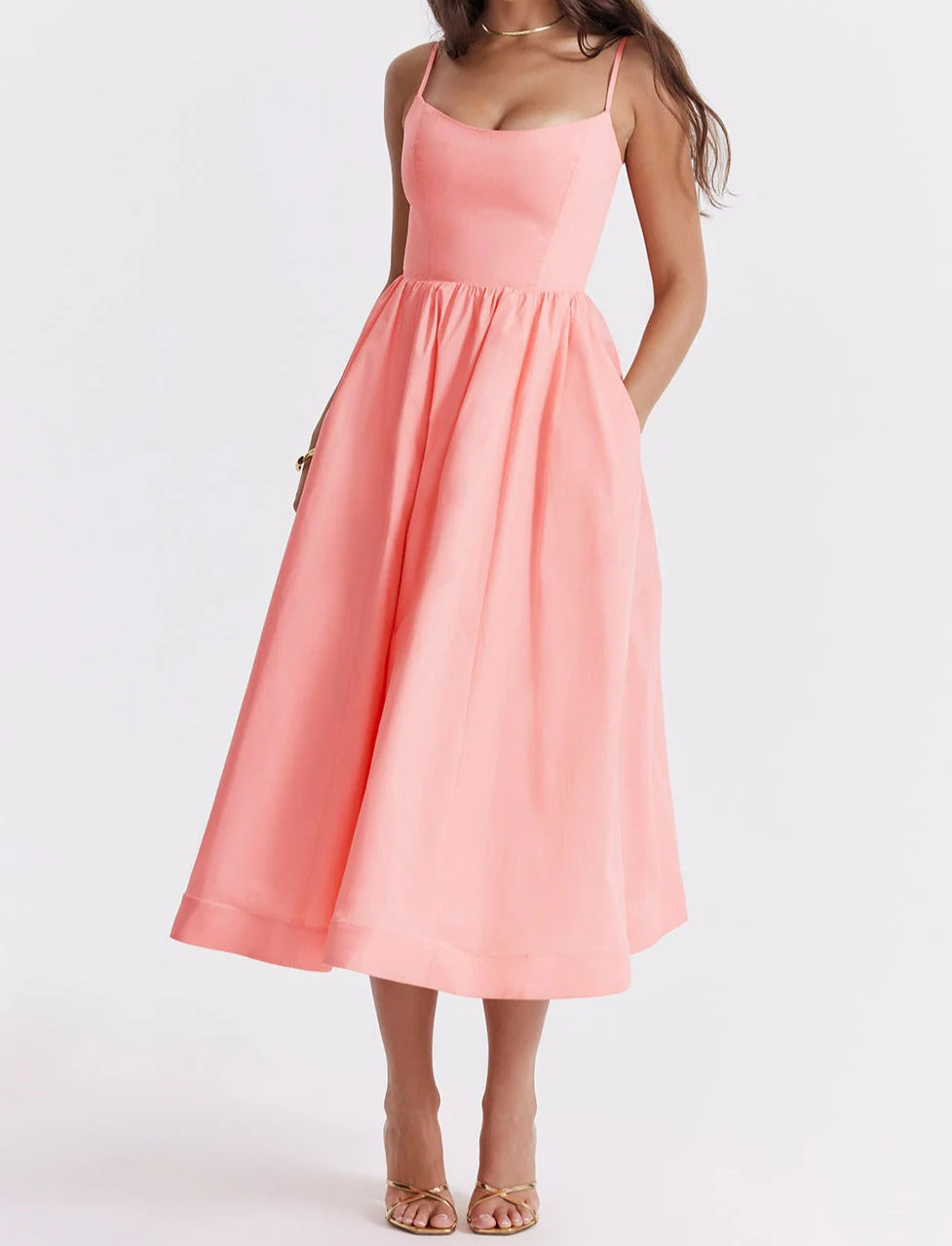 Heidi-Mode | Elegantes Midikleid Look - Image 9