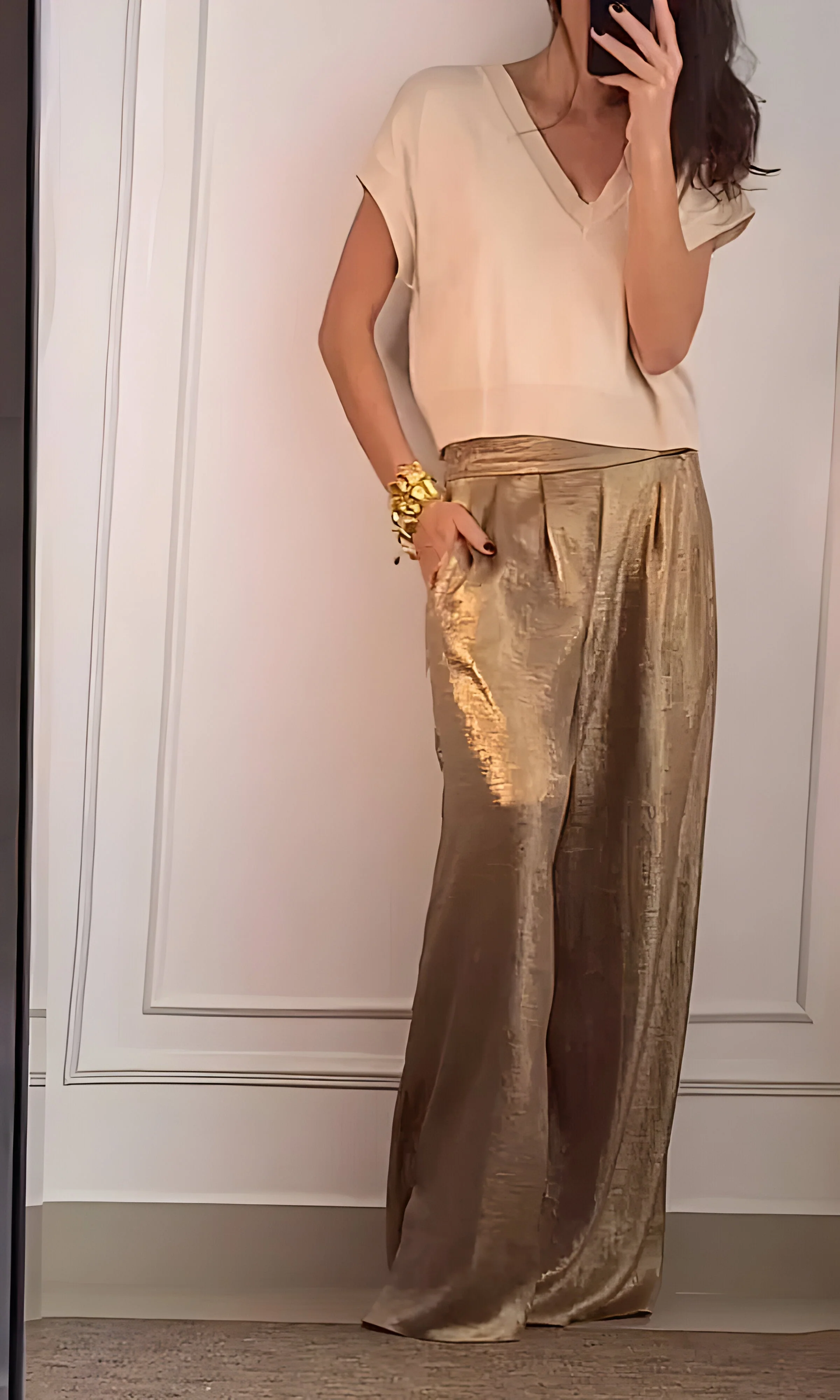 Heidi-Mode | Elegantes Oberteil und Hose - Image 2