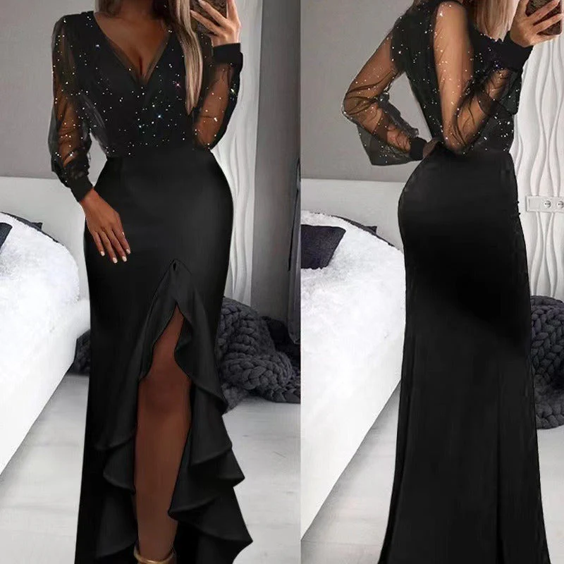 Heidi-Mode | Elegantes Pendler-Langrockkleid
