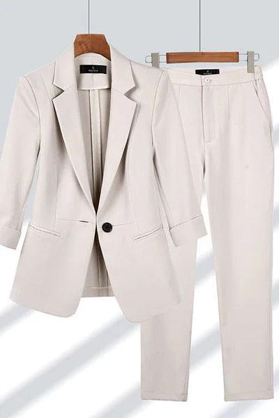 Heidi-Mode | Elegantes Satz mit Blazer und Hose für Damen - Image 2