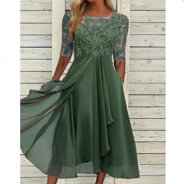 Heidi-Mode | Elegantes Spitzendkleid - Image 2