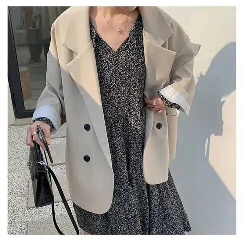 Heidi-Mode | Eleganz Vielfarbige Oversize-Blazer für Stil und Komfort