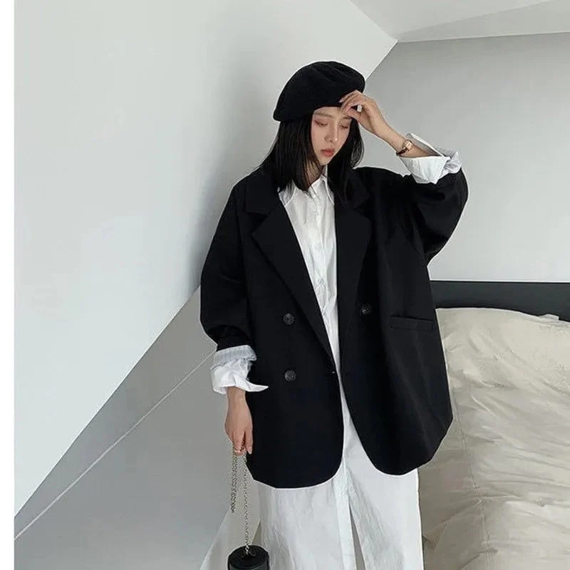 Heidi-Mode | Eleganz Vielfarbige Oversize-Blazer für Stil und Komfort - Image 5