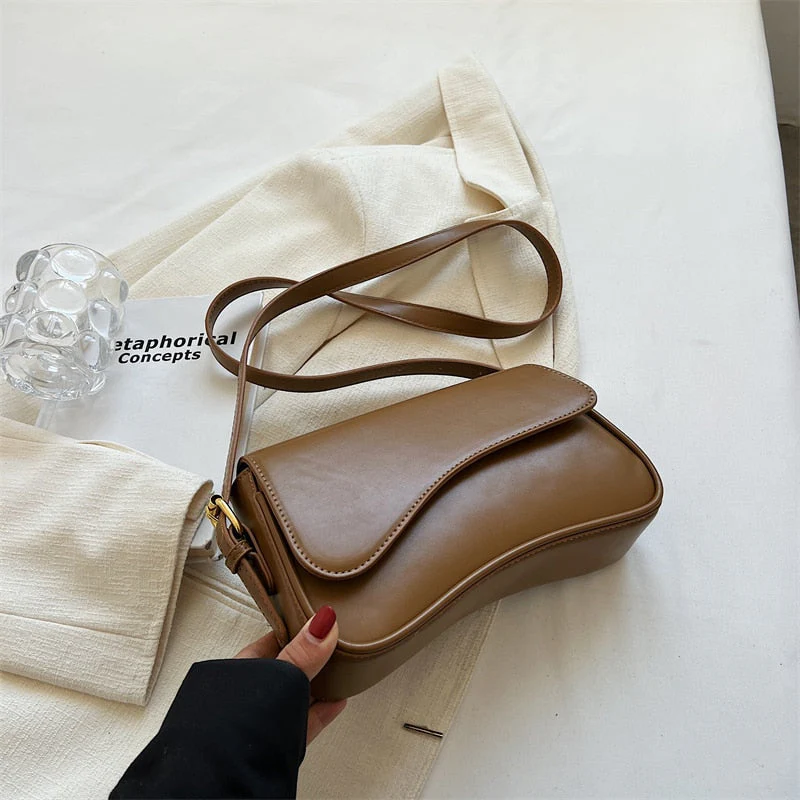 Heidi-Mode | Vintage Leder Crossbody-Taschen Kleine Umhängetasche Stilvolle Armpit Handtaschen und Geldbörsen - Image 13