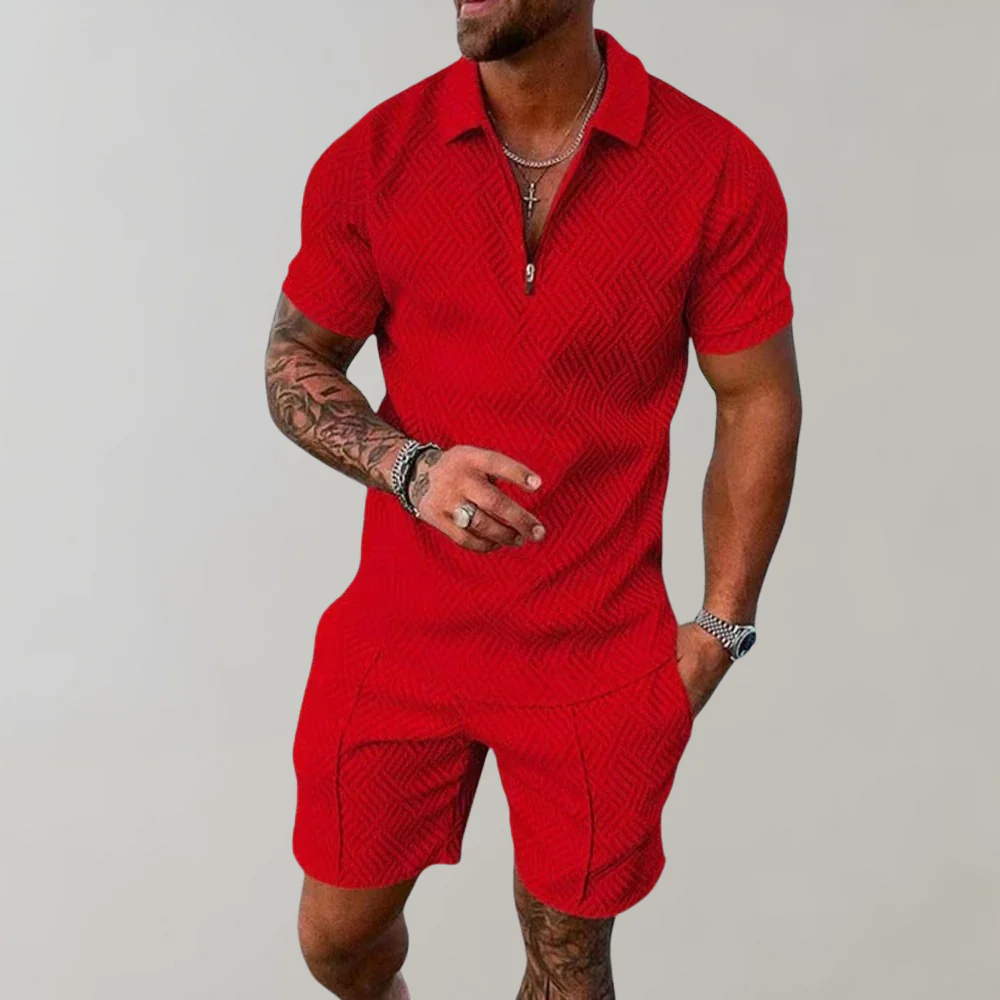 Heidi-Mode | Polo- und Shorts-Set für Herren - Image 5