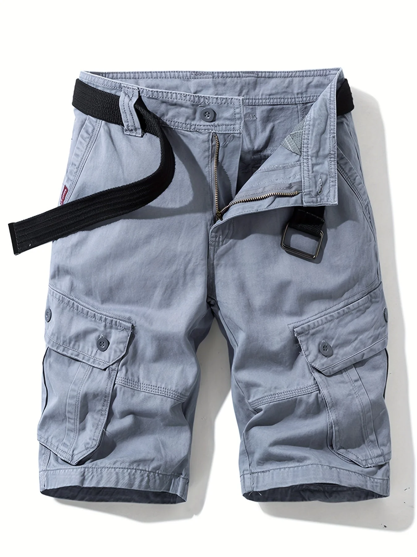 Heidi-Mode | Entspanntes Modell Herren Shorts mit Knopftaschen - Image 2