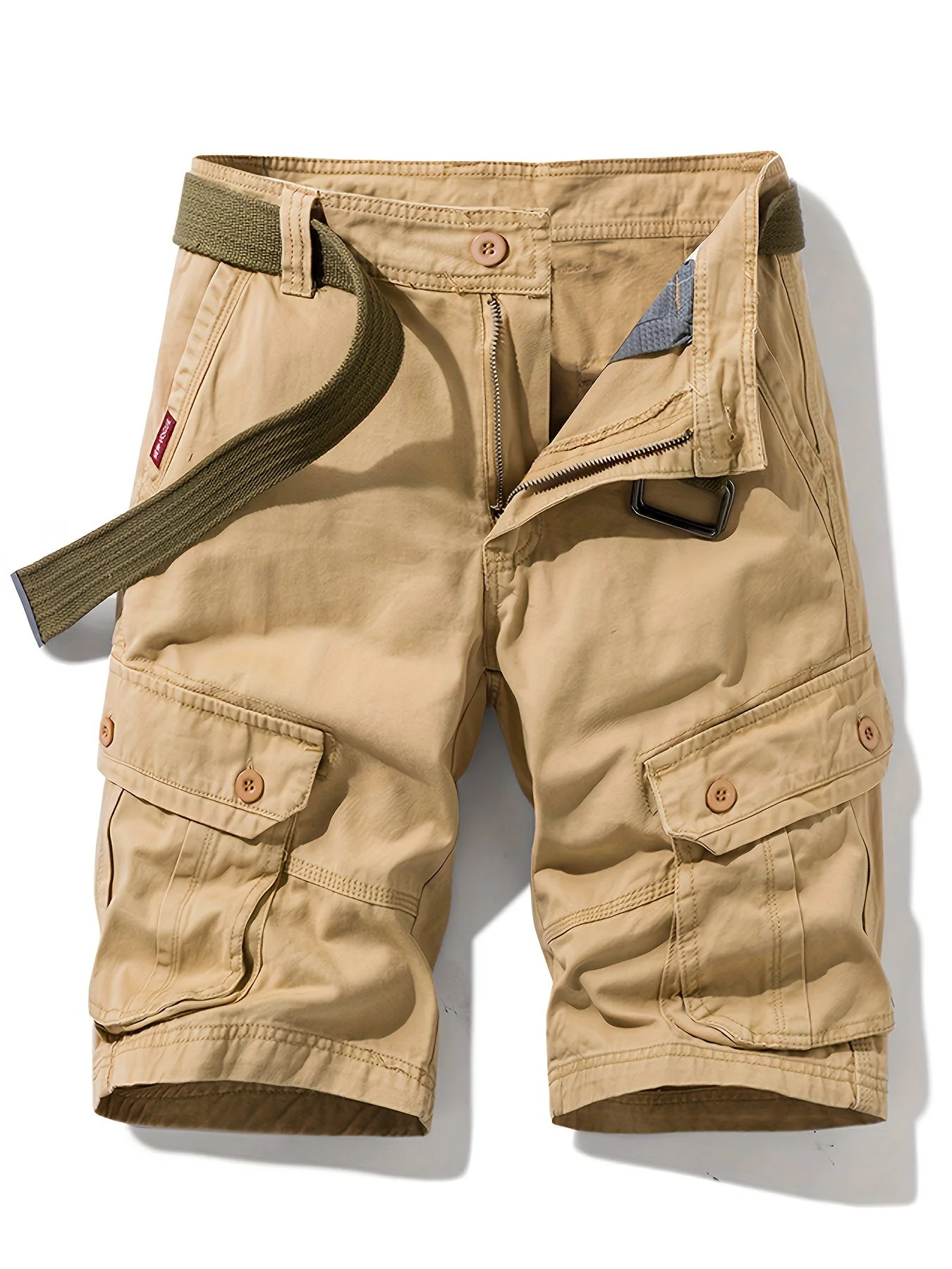Heidi-Mode | Entspanntes Modell Herren Shorts mit Knopftaschen - Image 4