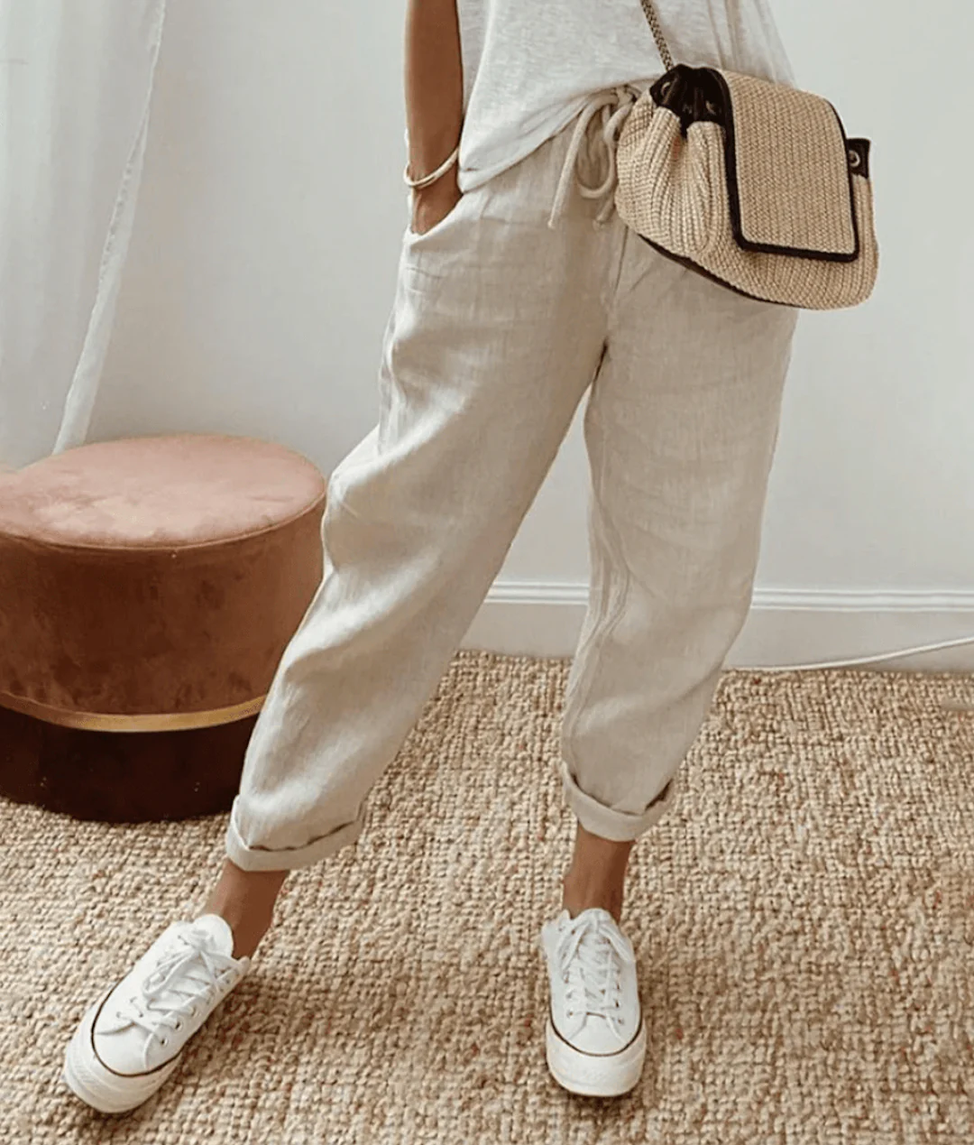 Heidi-Mode | Schicke Hose Aus Baumwoll-Leinen - Image 2
