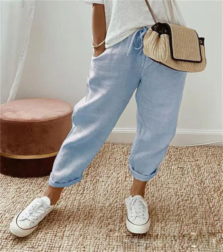 Heidi-Mode | Schicke Hose Aus Baumwoll-Leinen - Image 5