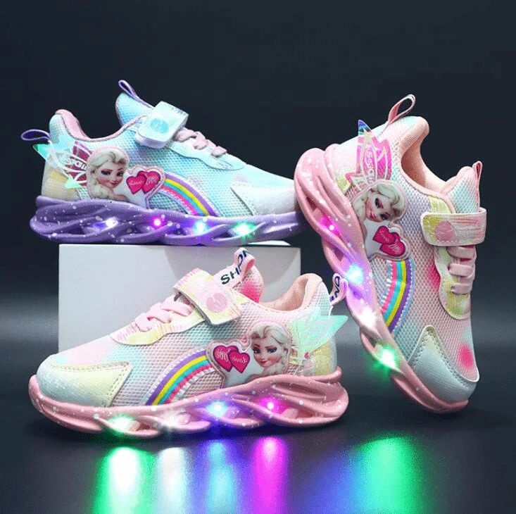 Heidi-Mode | Farbenfrohe Leuchtende Kinder Sneaker