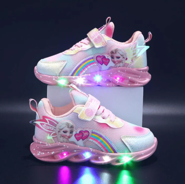 Heidi-Mode | Farbenfrohe Leuchtende Kinder Sneaker - Image 2