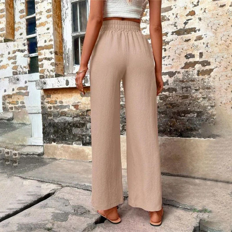 Heidi-Mode | Farbige Luftige Sommerhosen Damen mit Weitem Bein für Frauen - Image 16