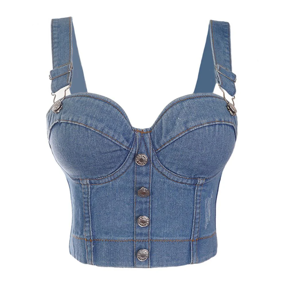 Heidi-Mode | Mode Sexy Jeans Damen Kurzes Oberteil