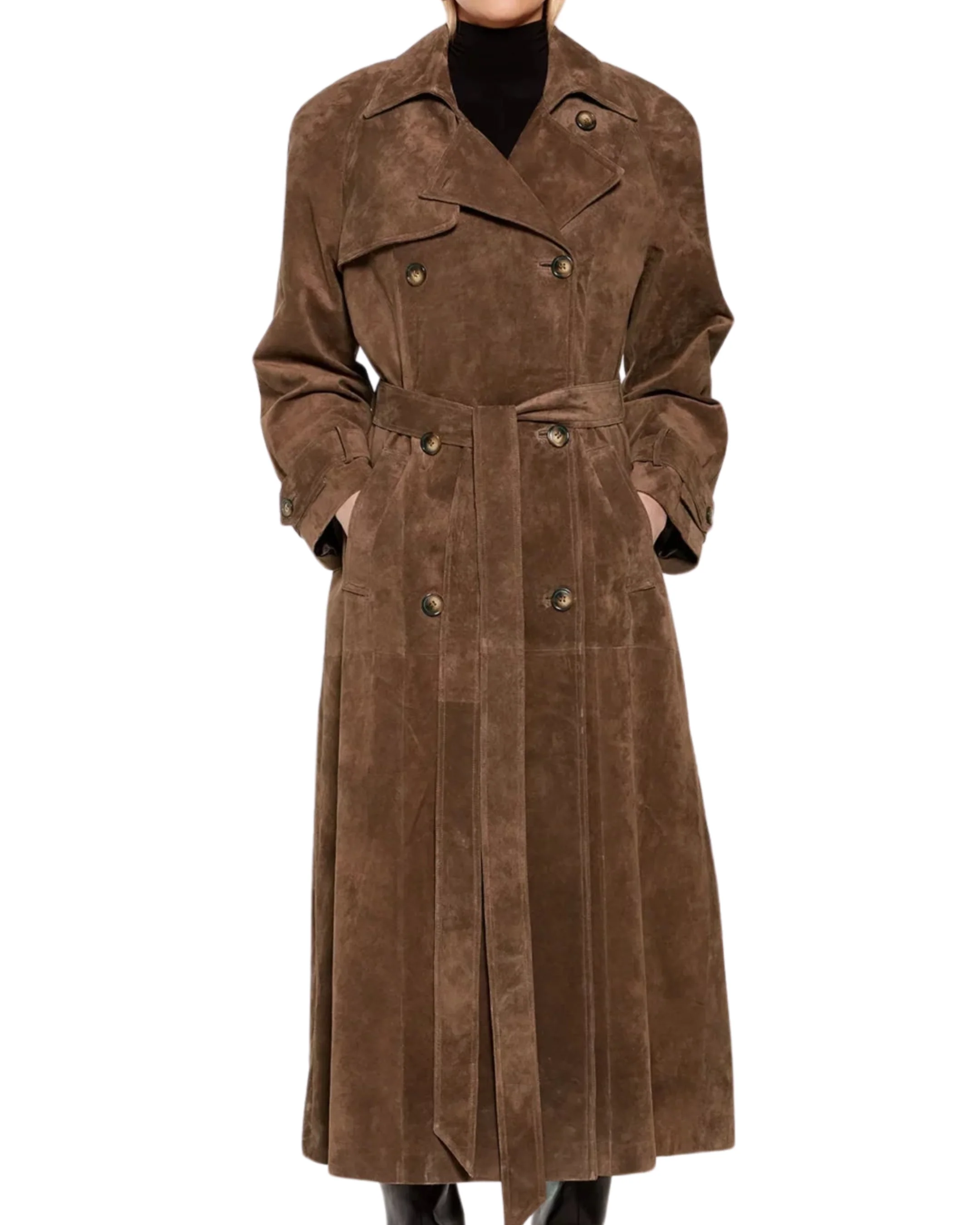 Heidi-Mode | Faux Suede Winterjacke für Damen - Image 2