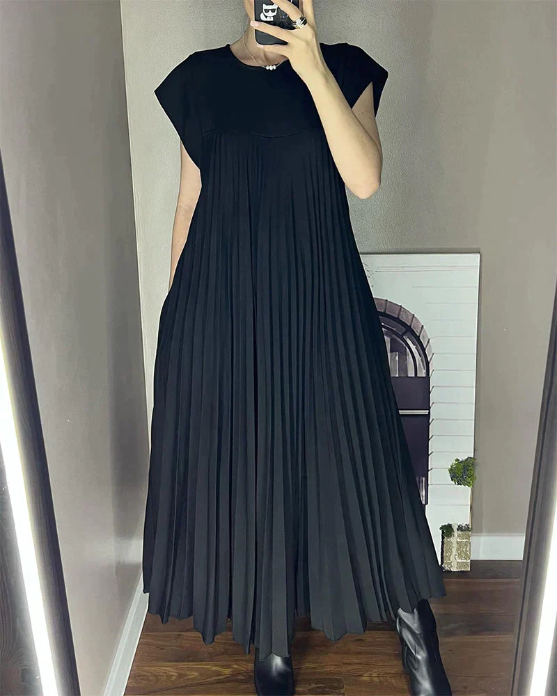 Heidi-Mode | Ärmelloses Faltenkleid - Image 12