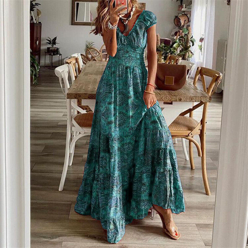 Heidi-Mode | Maßgeschneiderteres Langkleid Im Boho-Stil - Image 2