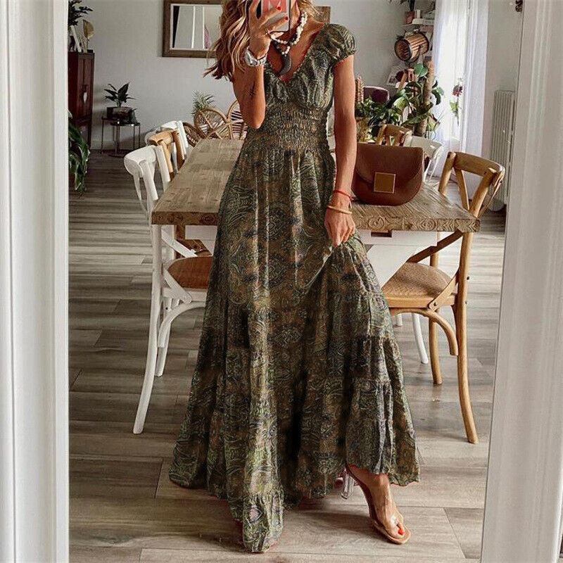 Heidi-Mode | Maßgeschneiderteres Langkleid Im Boho-Stil - Image 5